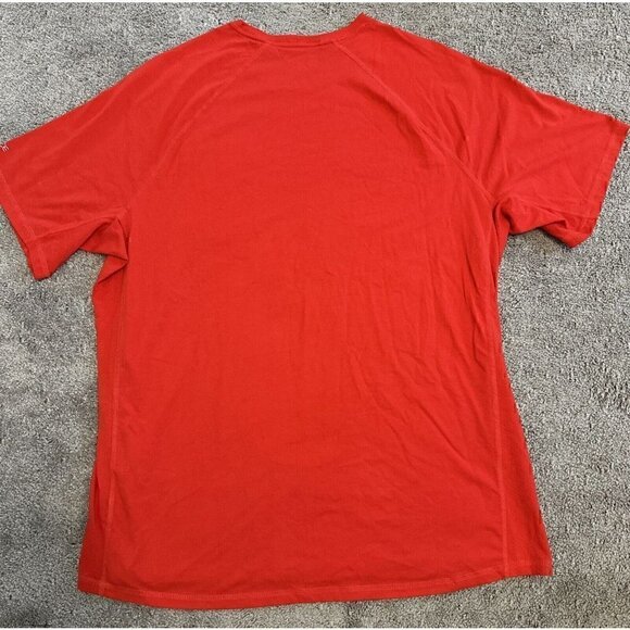 Carhartt Force Relaxed Fit Shirt Mens XXL Red Pocket Tee Workwear Stretch - Picture 7 of 7